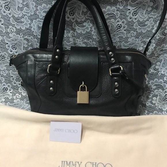 Jimmy Choo Black bag with three straps clean used - Picture 2 of 8